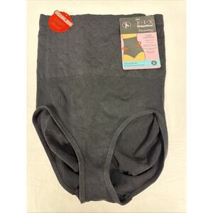 FIX Shapewear By WunderWear Seamless Hi Waist Shaping Black Brief Size Large